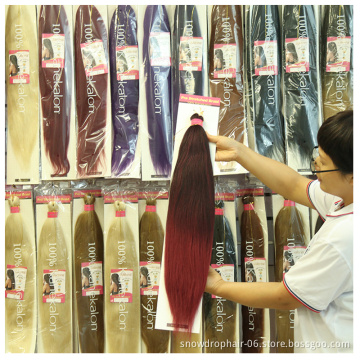 Synthetic African Ombre Wholesale Bulk Private Label Braids Expression Braiding Hair Pre Stretched